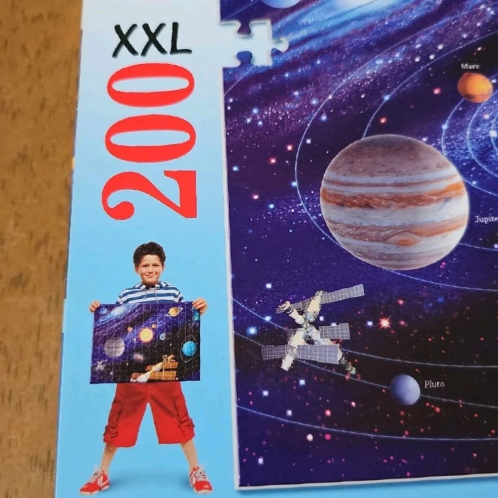 Ravensburger Puzzle Space The Solar System 200 XXL Pieces 100% Complete 12 796 2